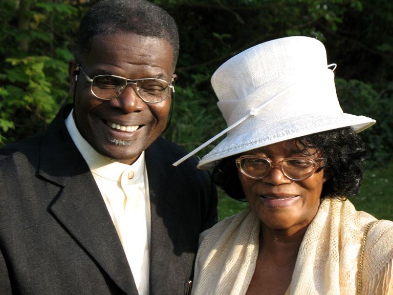 Bishop and Mother Simmonds